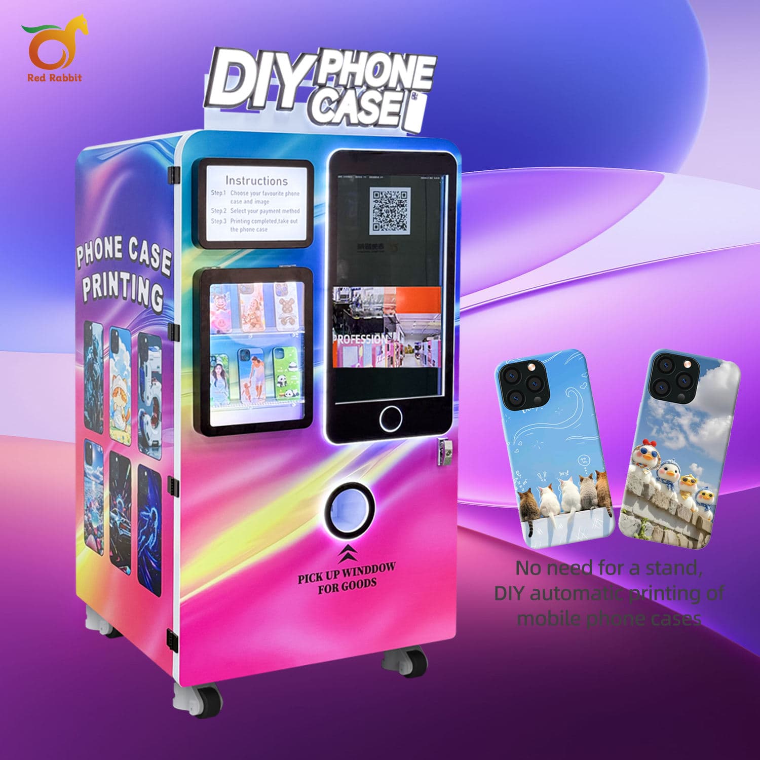 Kiosque QLD Print Case « PRINT' CASES DIY » avec coques personnalisées